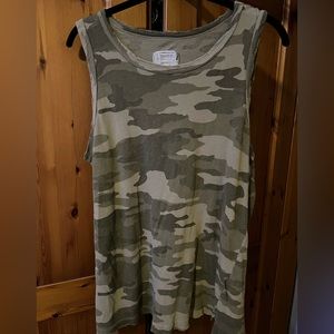 Current/Elliott camouflage shirt. Size 3